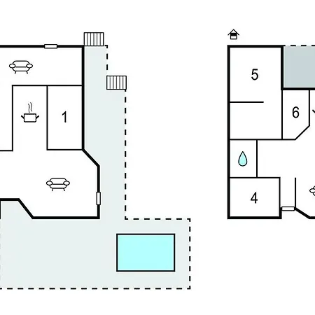 6 Bedroom Amazing In Casa de Férias *