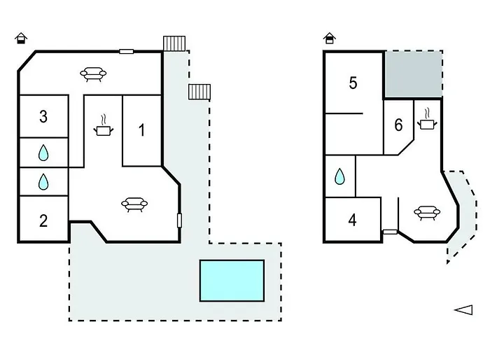 6 Bedroom Amazing In Feriehus *